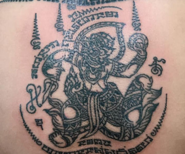 1079 ý nghĩa hình xăm Khmer đẹp nhất Hanuman chữ bùa mini full lưng  tay cùng hàng triệu mẫu khác