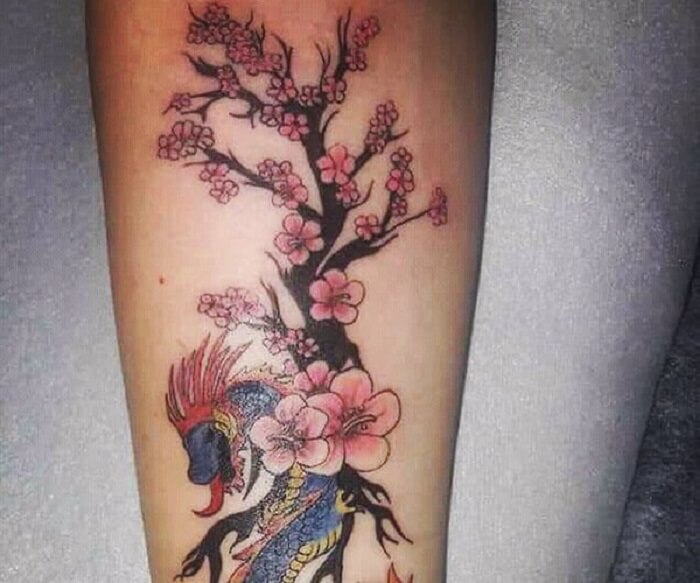 Tattoo hoa anh đào20