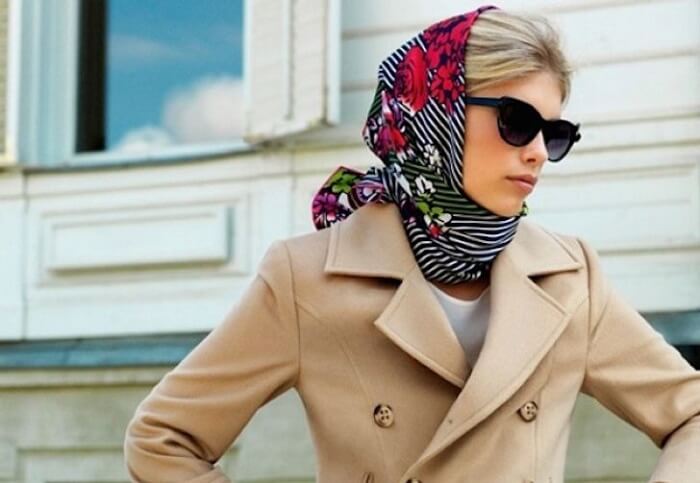 Quấn khăn turban phong cách bà lão21