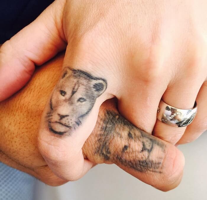 Tattoo sư tử 8