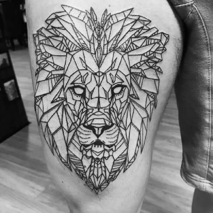 Tattoo sư tử 19
