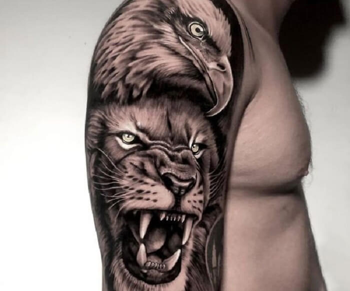 Tattoo sư tử 31