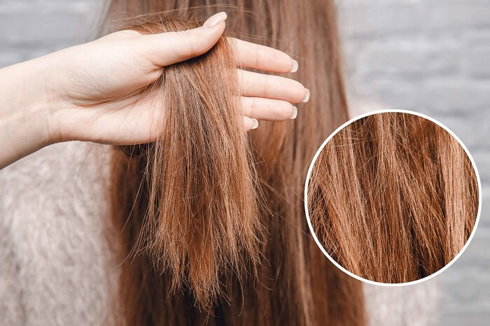 Mái tóc hư tổn nên ủ tóc 2 - 3 lần/ tuần4
