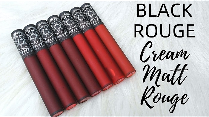 Bảng màu son môi Black Rouge Cream Matt Rouge đẹp nhất 2022