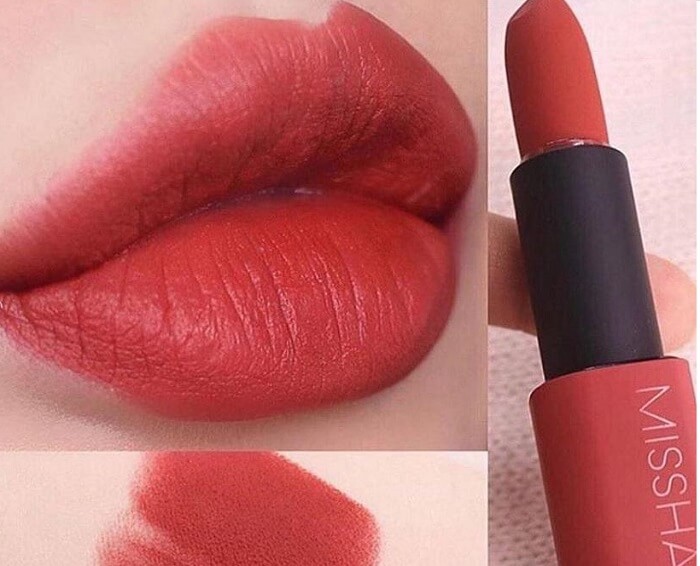 Son Thỏi Missha Dare Rouge Velvet Lipstick- Born to Be Peach2