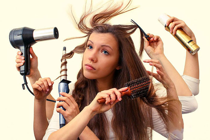 Tránh các tác nhân gây hại cho mái tóc