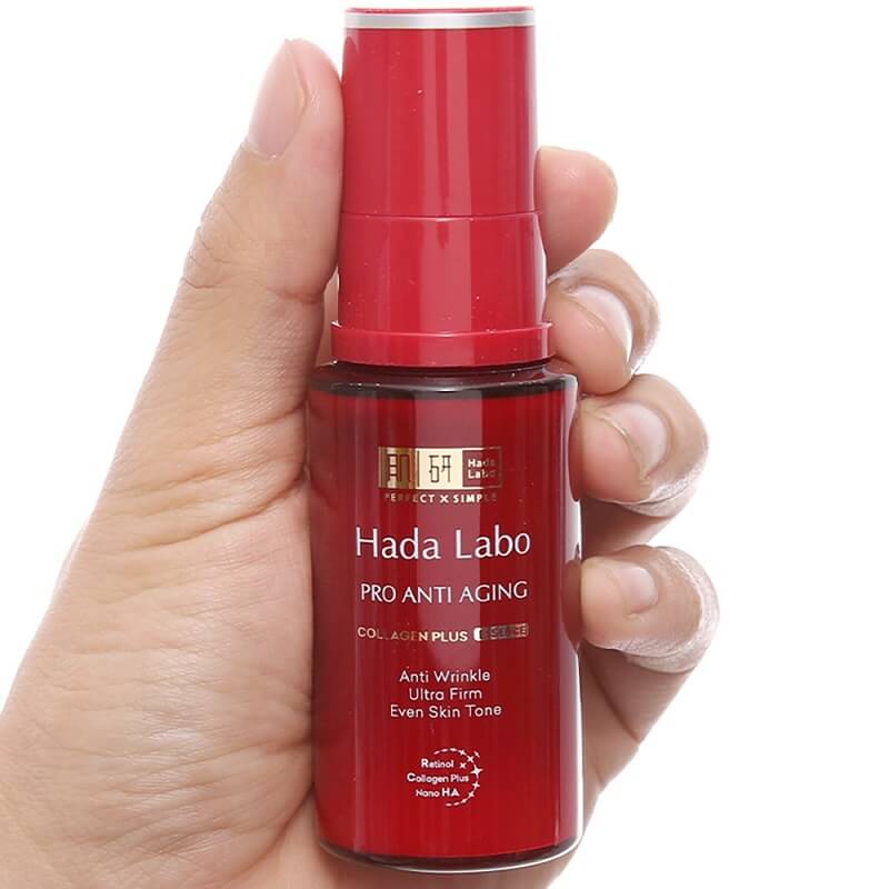 Serum ngừa lão hóa Nhật Bản Hada Labo Pro Anti Aging Collagen Plus Essence